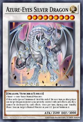 Azure-Eyes Silver Dragon JP040
