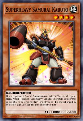Superheavy Samurai Kabuto MP15-EN132