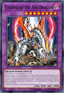 Titaniklad the Ash Dragon JP043