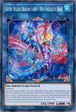 Azure Ocean Dragon Lord - Neo-Daedalus Rage BETB-EN046