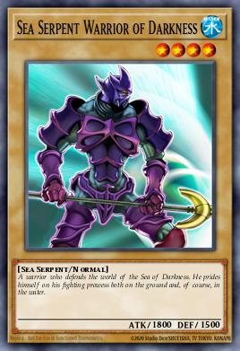 Sea Serpent Warrior of Darkness SD4-EN003