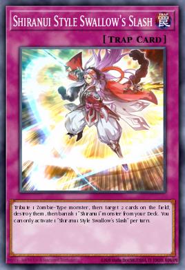 Shiranui Style Swallow's Slash MP16-EN228