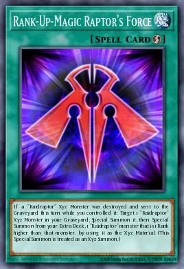 Rank-Up-Magic Raptor's Force MP16-EN083