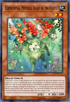 Cerynemesia, Mystical Beast of the Forest CORI-EN087