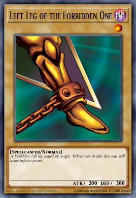Left Leg of the Forbidden One RP01-EN018