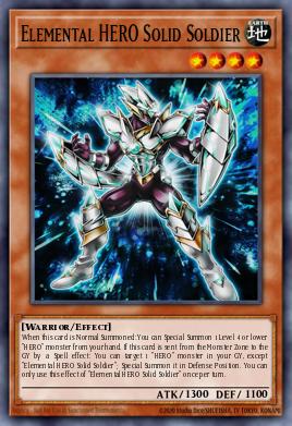 Elemental HERO Solid Soldier CT15-EN003