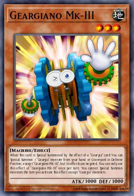 Geargia Rampage Structure Deck