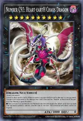 Number C92: Heart-eartH Chaos Dragon BLC1-EN149