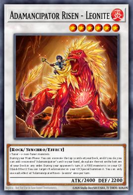 Adamancipator Risen - Leonite SESL-EN007