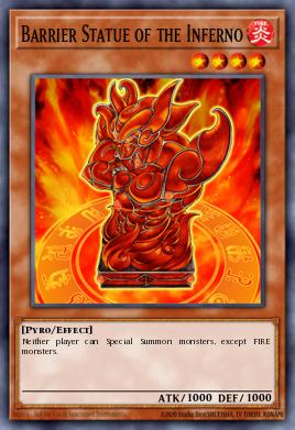 Barrier Statue of the Inferno MAGO-EN113