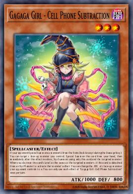 Gagaga Girl - Cell Phone Subtraction JP012