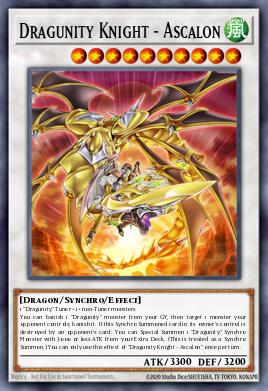 Dragunity Knight - Ascalon CYHO-EN033