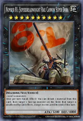 Number 81: Superdreadnought Rail Cannon Super Dora TDIL-EN091