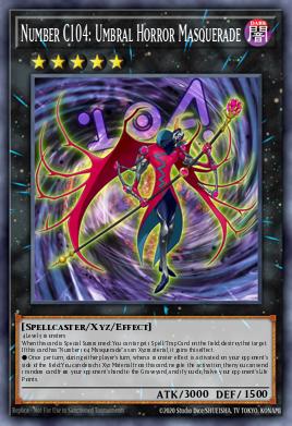 Number C104: Umbral Horror Masquerade RA05-EN046