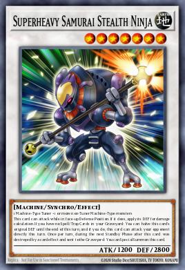 Superheavy Samurai Stealth Ninja MP17-EN203