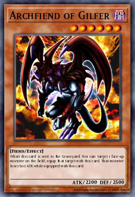 Archfiend of Gilfer RP02-EN094