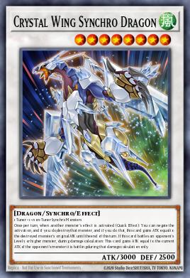 Crystal Wing Synchro Dragon PHRE-EN059