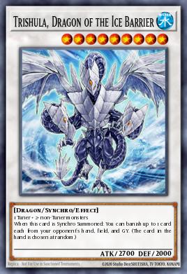 Trishula, Dragon of the Ice Barrier BLVO-EN100