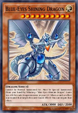 Blue-Eyes Shining Dragon RP02-EN096