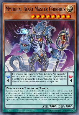 Mythical Beast Master Cerberus EXFO-EN027