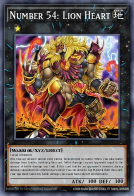 Number 54: Lion Heart NUMH-EN026