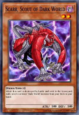 Scarr, Scout of Dark World SR13-EN012