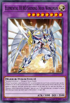 Elemental HERO Shining Neos Wingman POTE-EN041