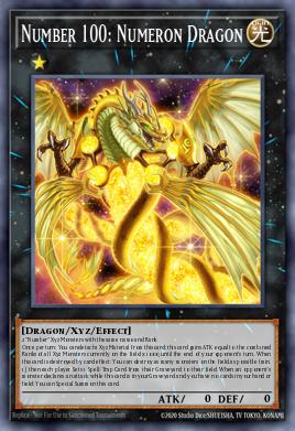 Number 100: Numeron Dragon JP040