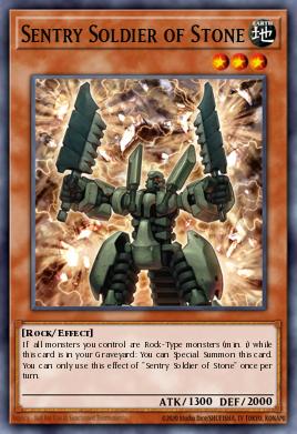 Sentry Soldier of Stone 20TH-JPC28