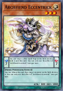 Archfiend Eccentrick JP020