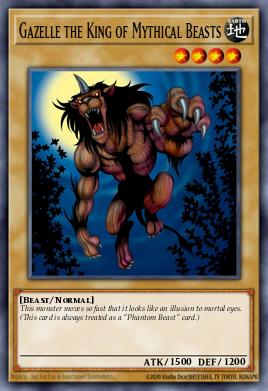 Gazelle the King of Mythical Beasts RP01-EN043