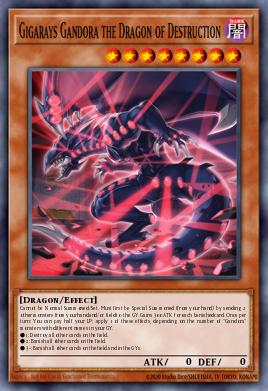 Gigarays Gandora the Dragon of Destruction JP018