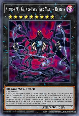 Number 95: Galaxy-Eyes Dark Matter Dragon MP25-EN300