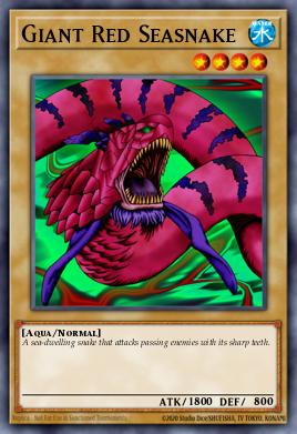 Giant Red Seasnake TP4-007