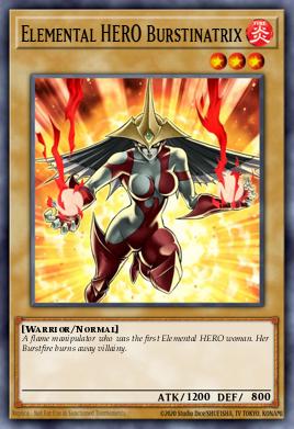 Elemental HERO Burstinatrix YSD-EN008
