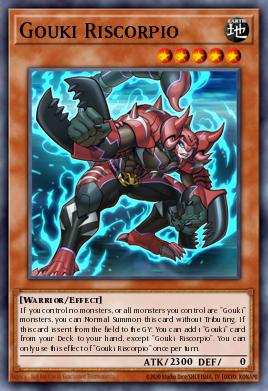 Gouki Riscorpio SP18-EN017