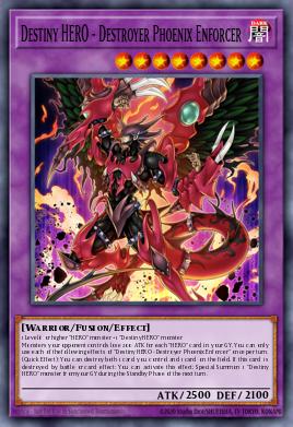 Destiny HERO - Destroyer Phoenix Enforcer JP039