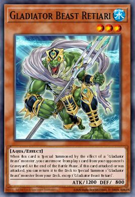 Gladiator Beast Retiari TU03-EN006