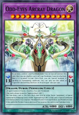 Odd-Eyes Arcray Dragon RA05-EN145