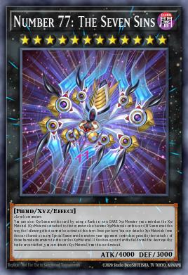 Number 77: The Seven Sins PGL3-EN011