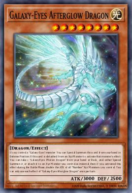 Galaxy-Eyes Afterglow Dragon JP018