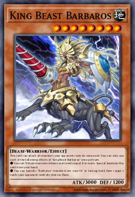 King Beast Barbaros ETCO-JP030