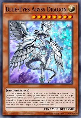 Blue-Eyes Abyss Dragon JP006