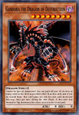 Gandora the Dragon of Destruction MIL1-EN005
