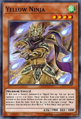 Yellow Ninja MP25-EN449