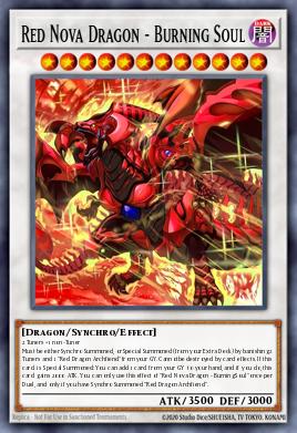 Red Nova Dragon - Burning Soul JP008