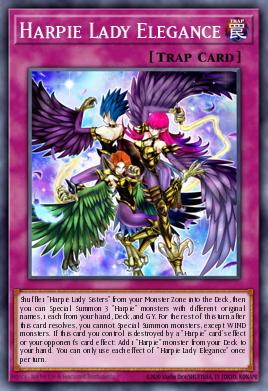 Harpie Lady Elegance LDS2-EN089
