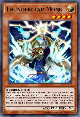 Thunderclap Monk SAST-EN026