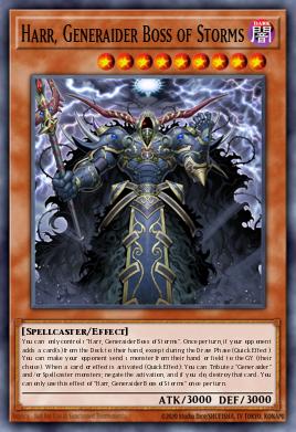 Harr, Generaider Boss of Storms ETCO-JP027