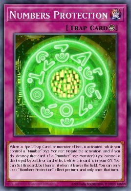 Numbers Protection JP037